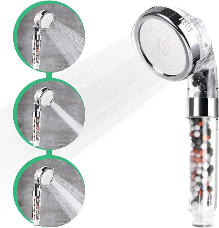 Filtered Ionic Ecopower Shower head – StoneStream