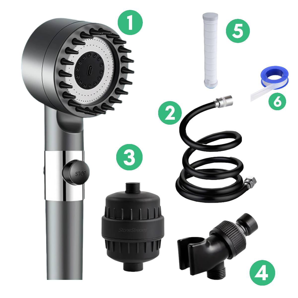 Ultimate Head Massage Shower Head