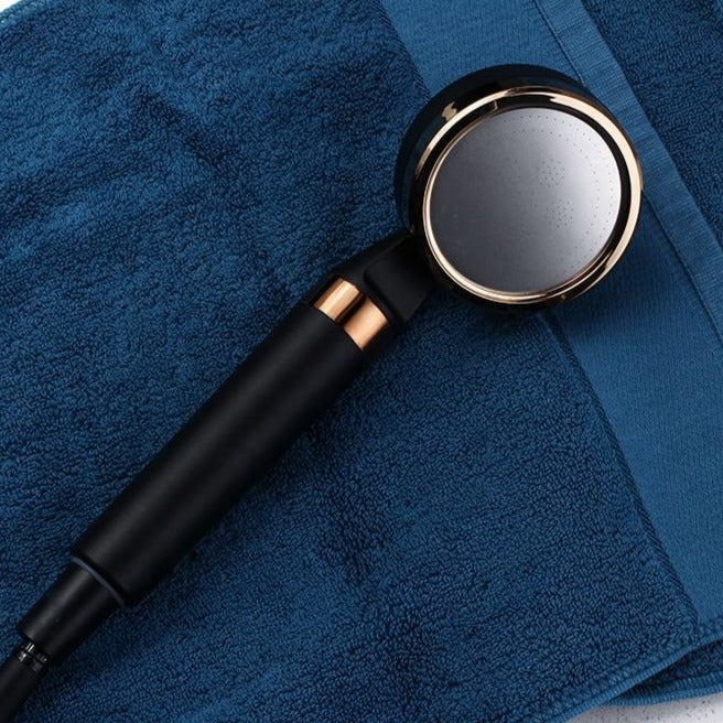 Eco-friendly handheld shower head with water saving feature