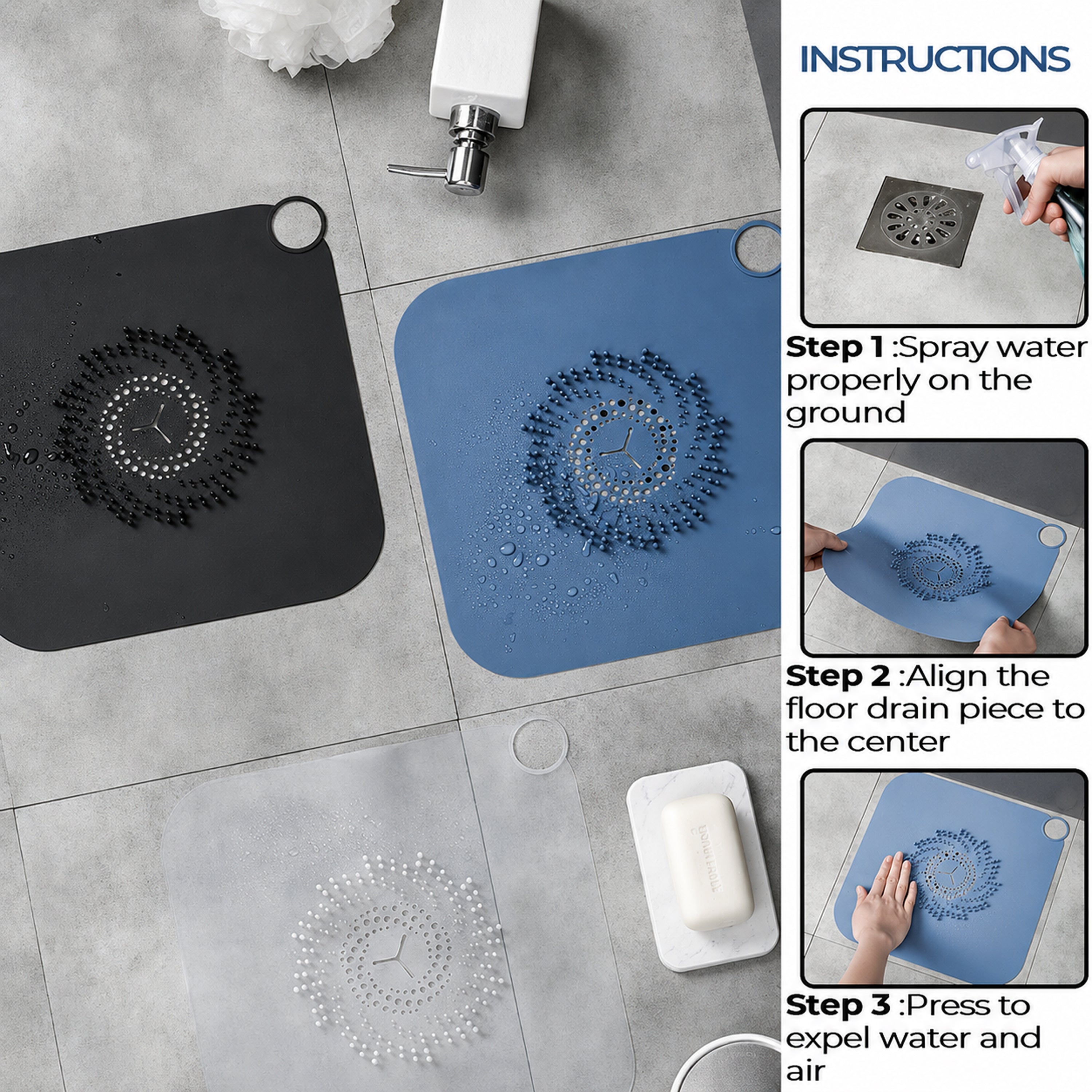 Shower Drain Hair Catcher