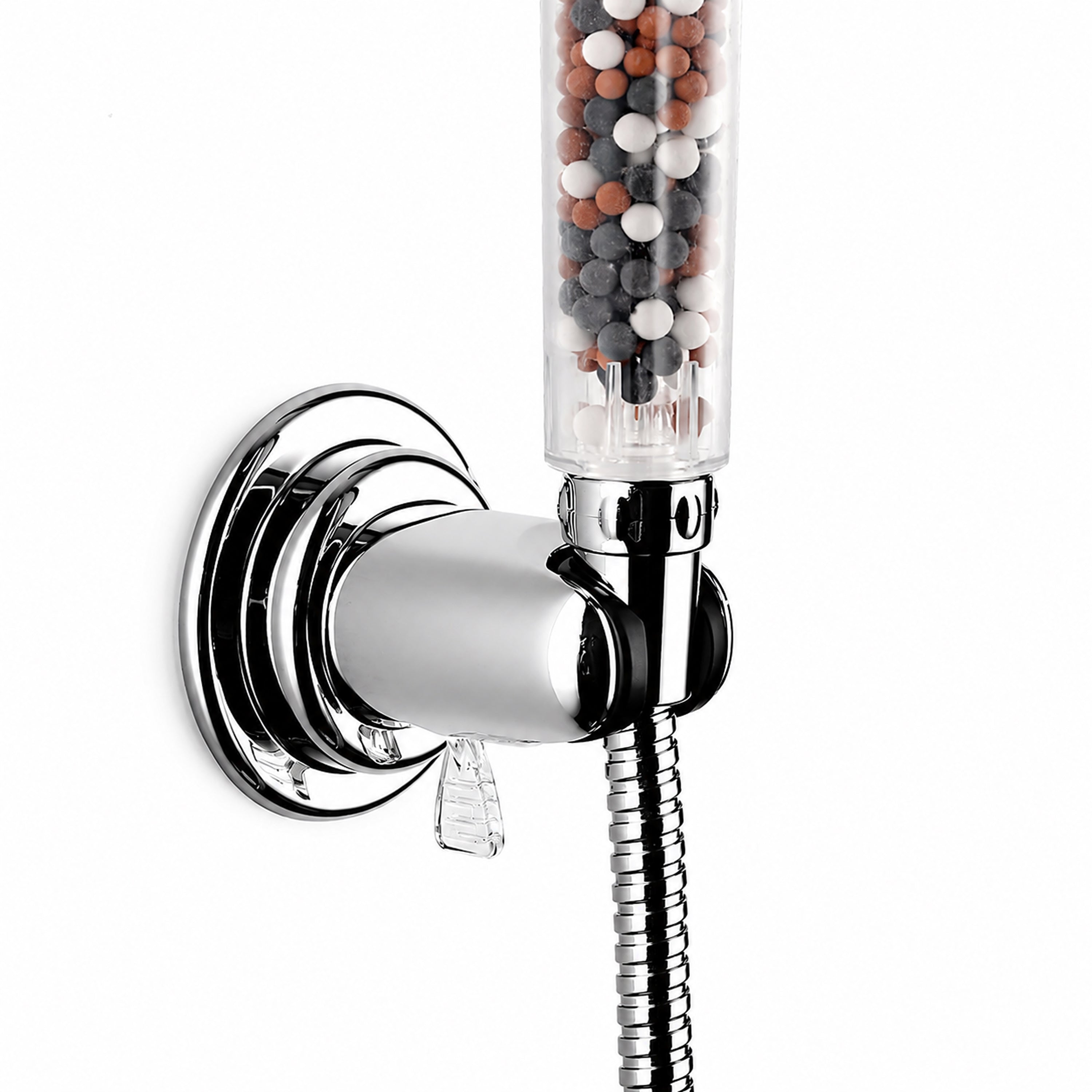 Adjustable Suction Shower Head Holder Chrome