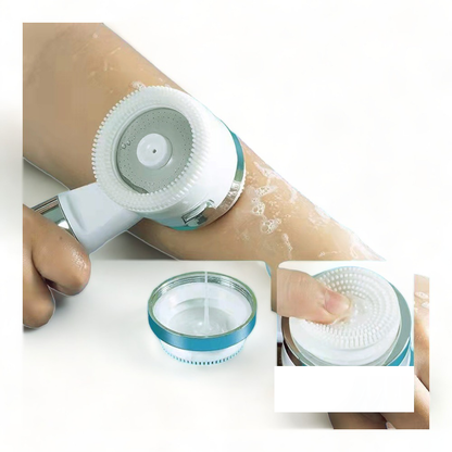 Innovative shower head with integrated shampoo dispenser